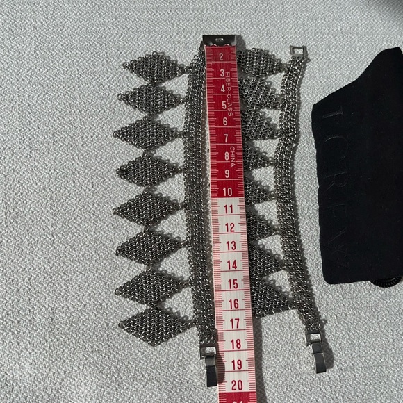 Banana Republic metallic bracelet in brushed nickel tone. - Picture 8 of 8